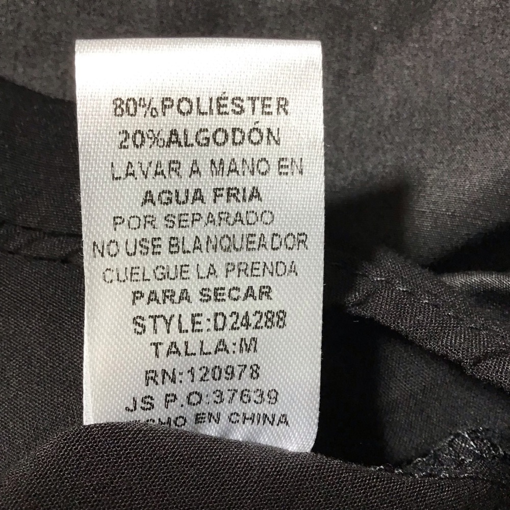 Entro Black Puff Sleeve Dress with Bow Details - Picture 9 of 13